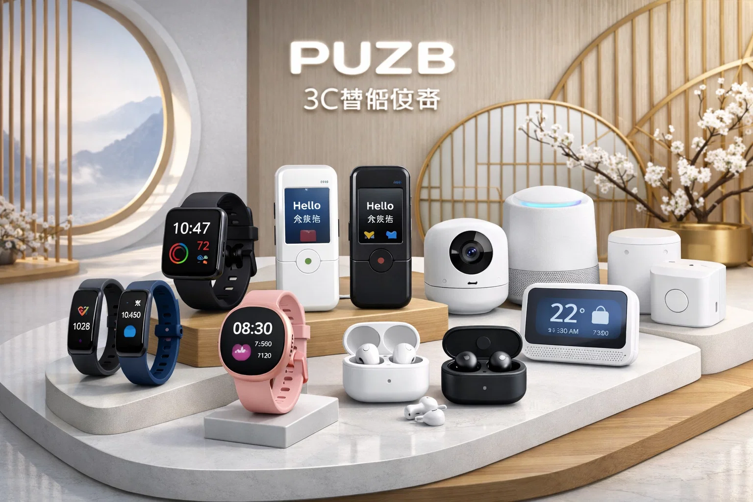 3C Electronics: Smart, Innovative, and Culturally Inspired Devices 3C 电子产品：智能、创新与文化灵感结合