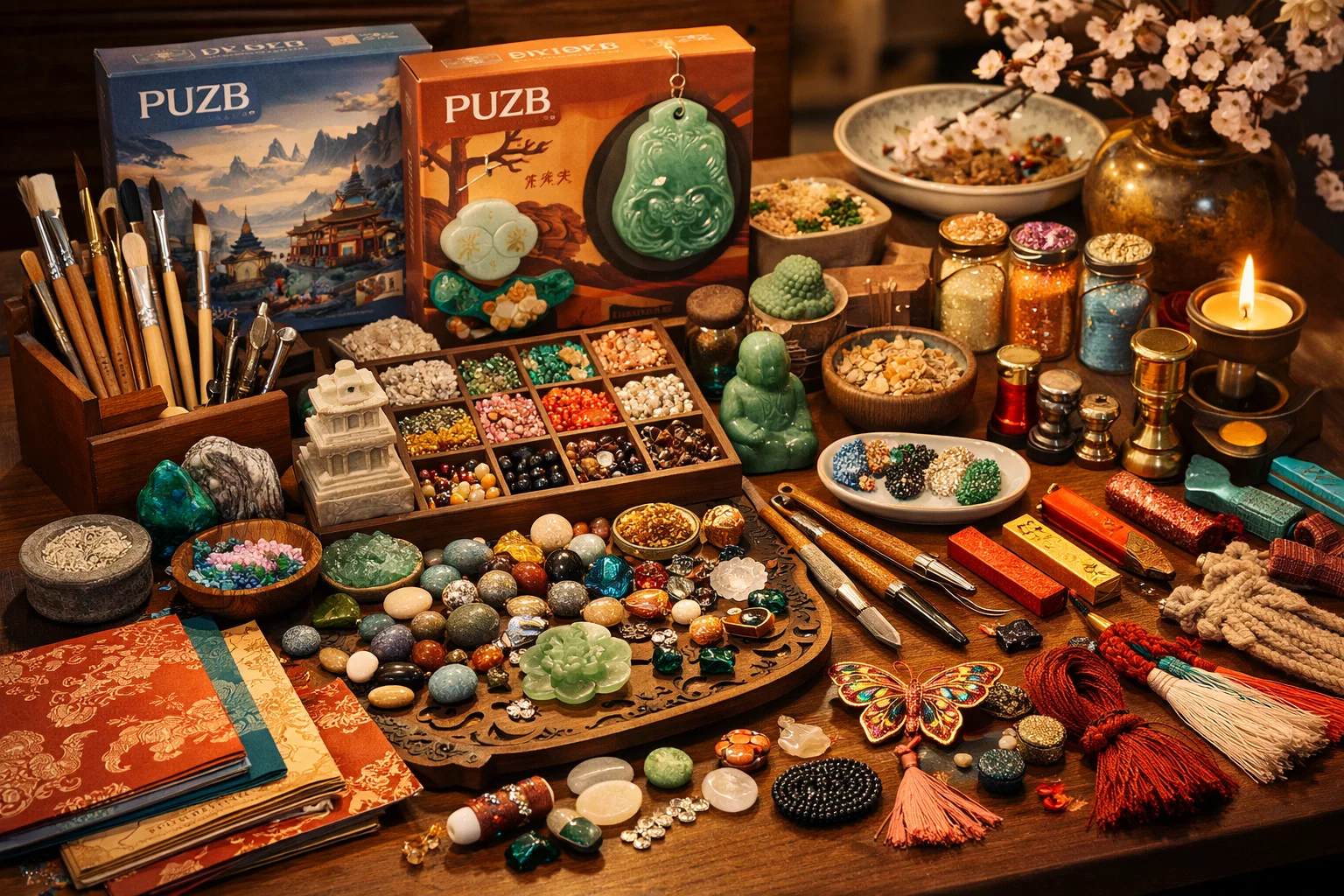 Craft Supplies & Tools: Inspire Creativity with Quality Materials and Traditional Techniques 手工材料与工具：高品质材料与传统技艺激发创造力