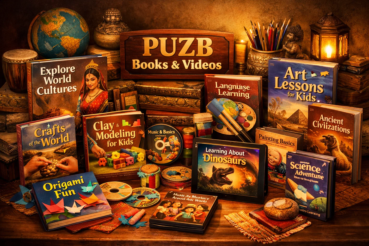 Books & Videos: Explore Knowledge, Culture, and Creativity 图书与视频：探索知识、文化与创意