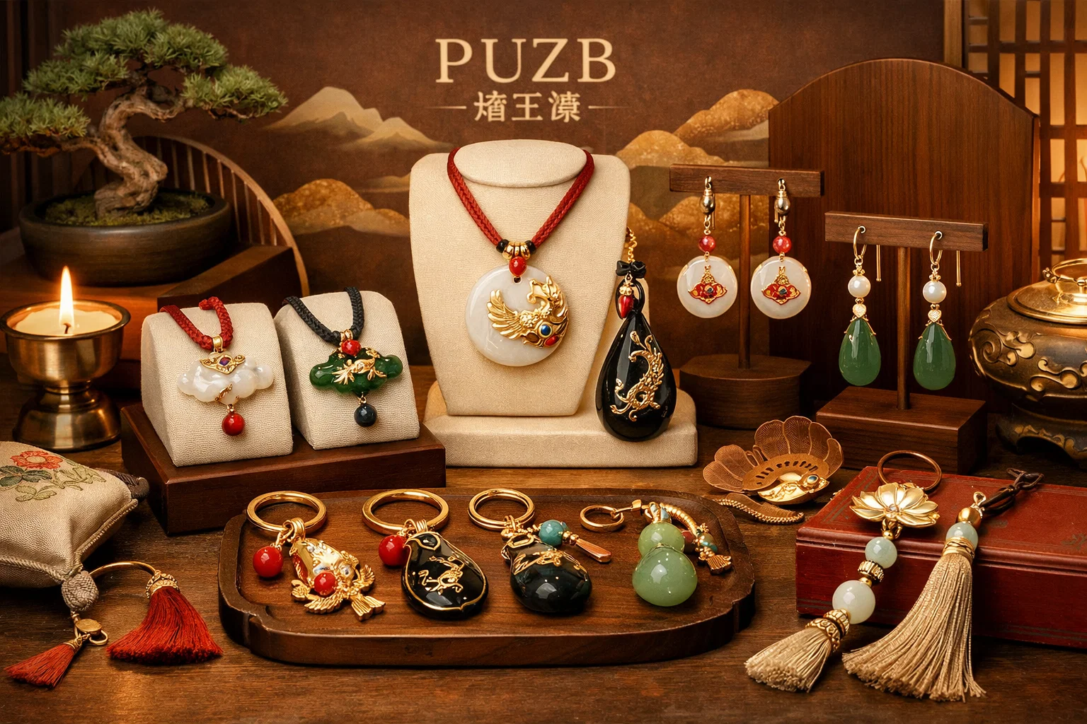 Jewelry & Accessories: Timeless Elegance Inspired by Chinese Culture 珠宝与配饰：灵感源自中国文化的永恒优雅