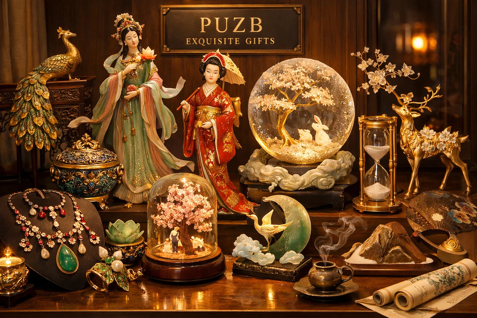 Exquisite Gifts: Elegant and Meaningful Treasures for Every Occasion 精美礼品：适合各种场合的优雅与有意义的珍品