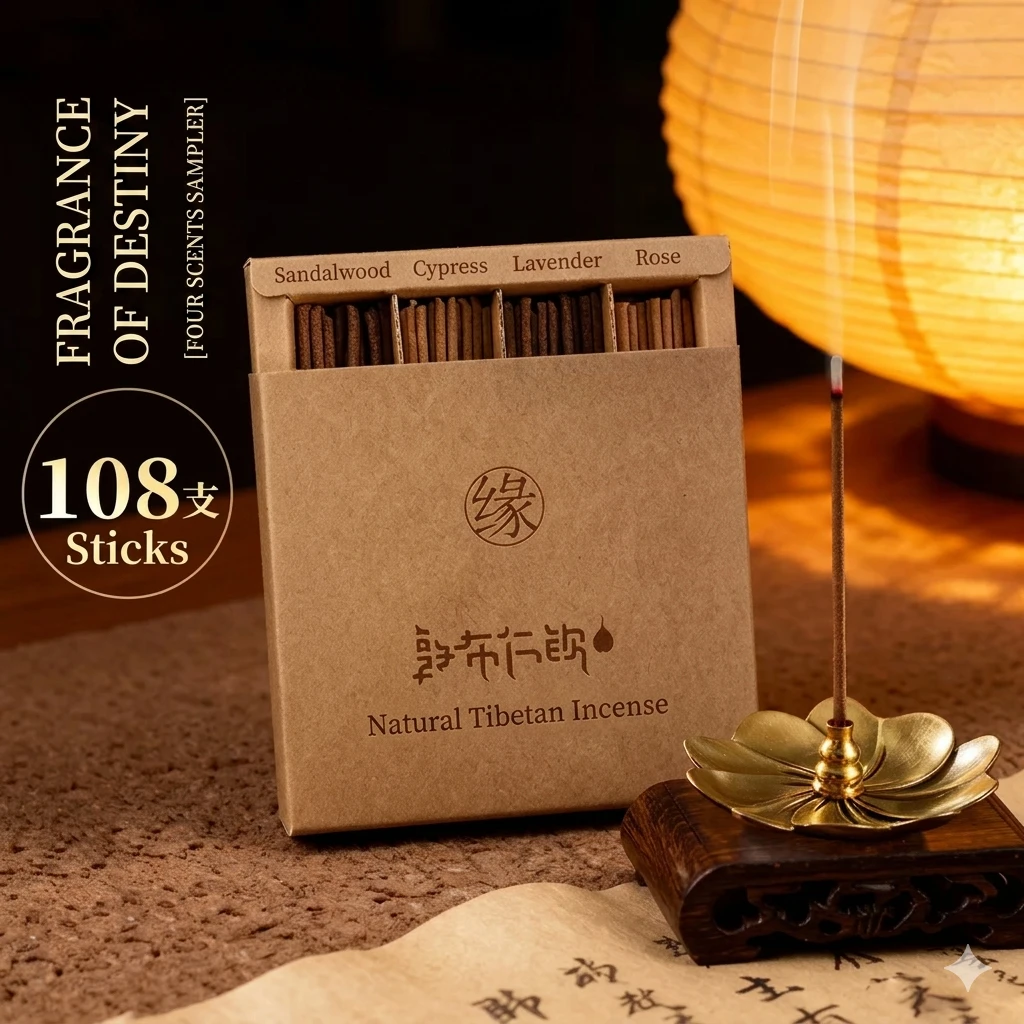 Yuanxiang Natural Agarwood Sticks | Sacred Dunbu Renqin Blend for Home Purification & Spiritual Harmony