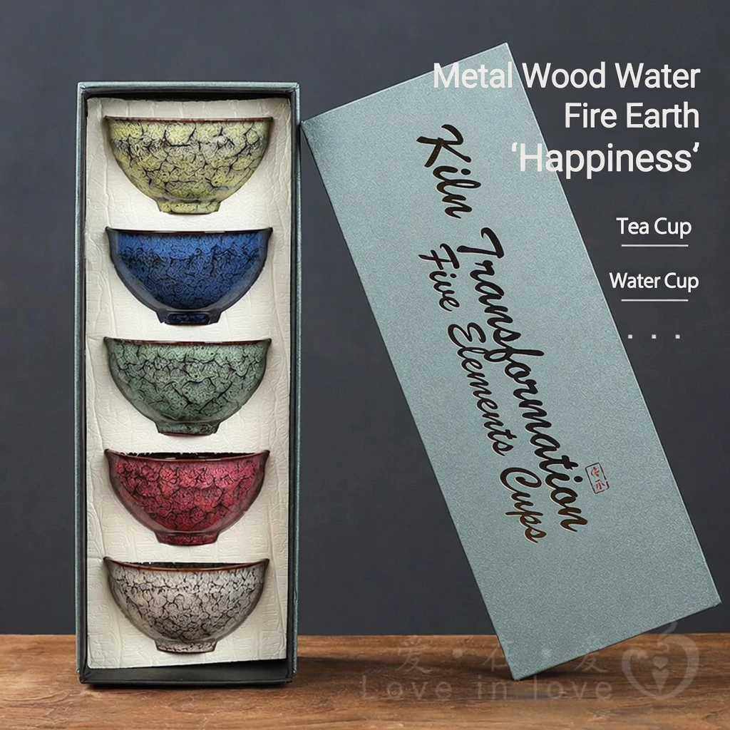 Handmade Ceramic Silver-Lined Teacup  Individual Jian Zhan Tasting Cup | Elegant Household Kung Fu Tea Set