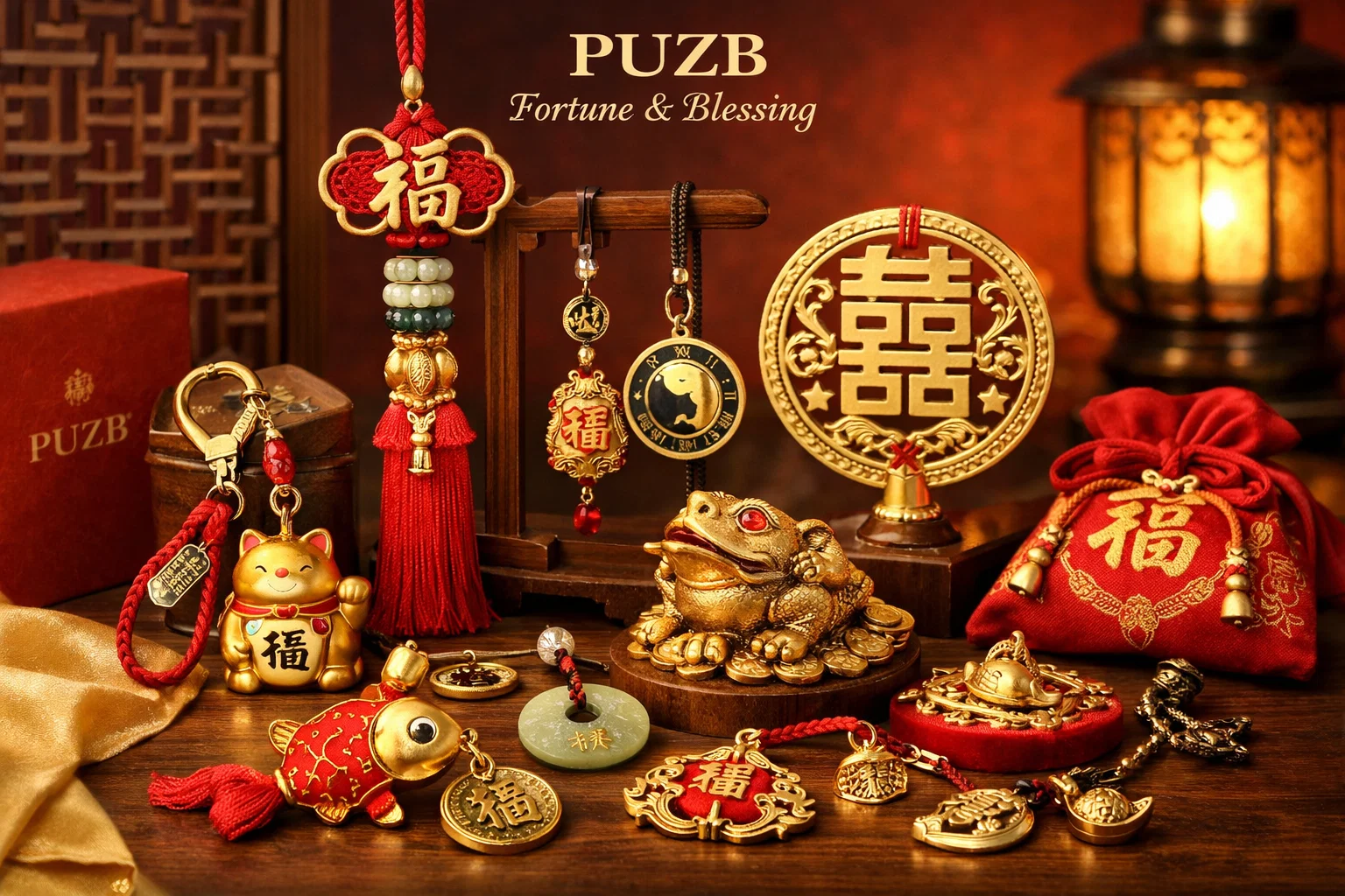 Fortune & Blessing: Meaningful Gifts and Symbols for Prosperity and Happiness 财富与祝福：象征繁荣与幸福的有意义礼品
