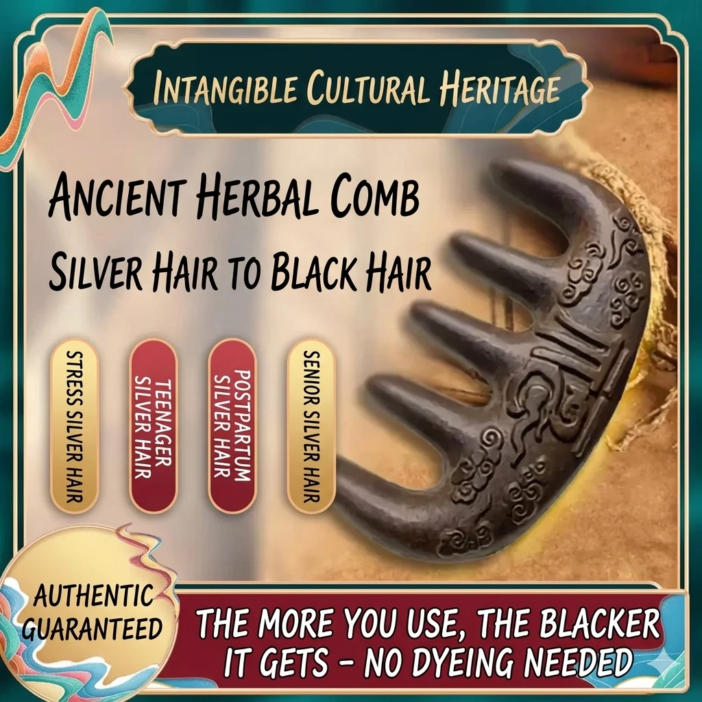 Heritage Blackening Hair & Scalp Treatment | Natural Herbal Formula for Darker, Thicker, More Radiant Hair