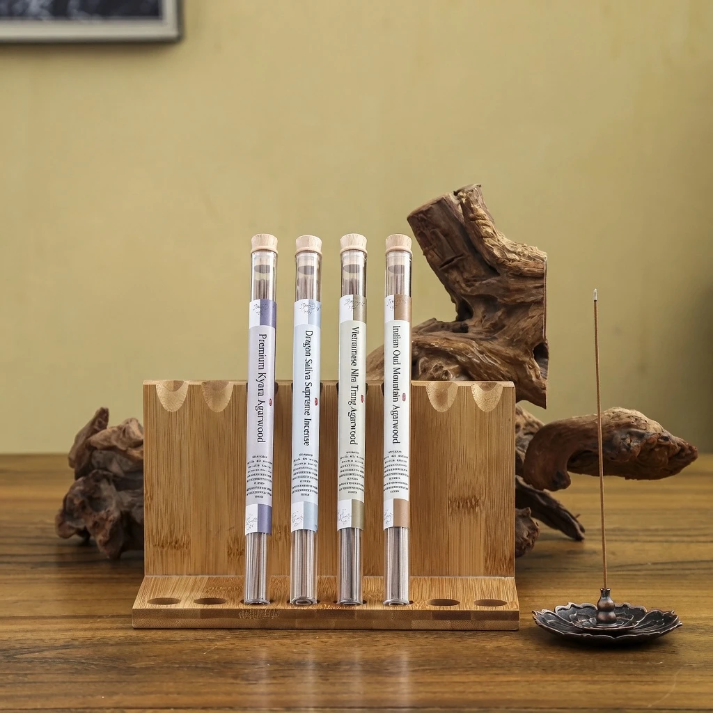 Artisan 12-Scent Natural Incense Collection | Sandalwood & Agarwood Aromatherapy for Stress Relief & Focus | Ancient Wisdom for Modern Living--(12pipe)