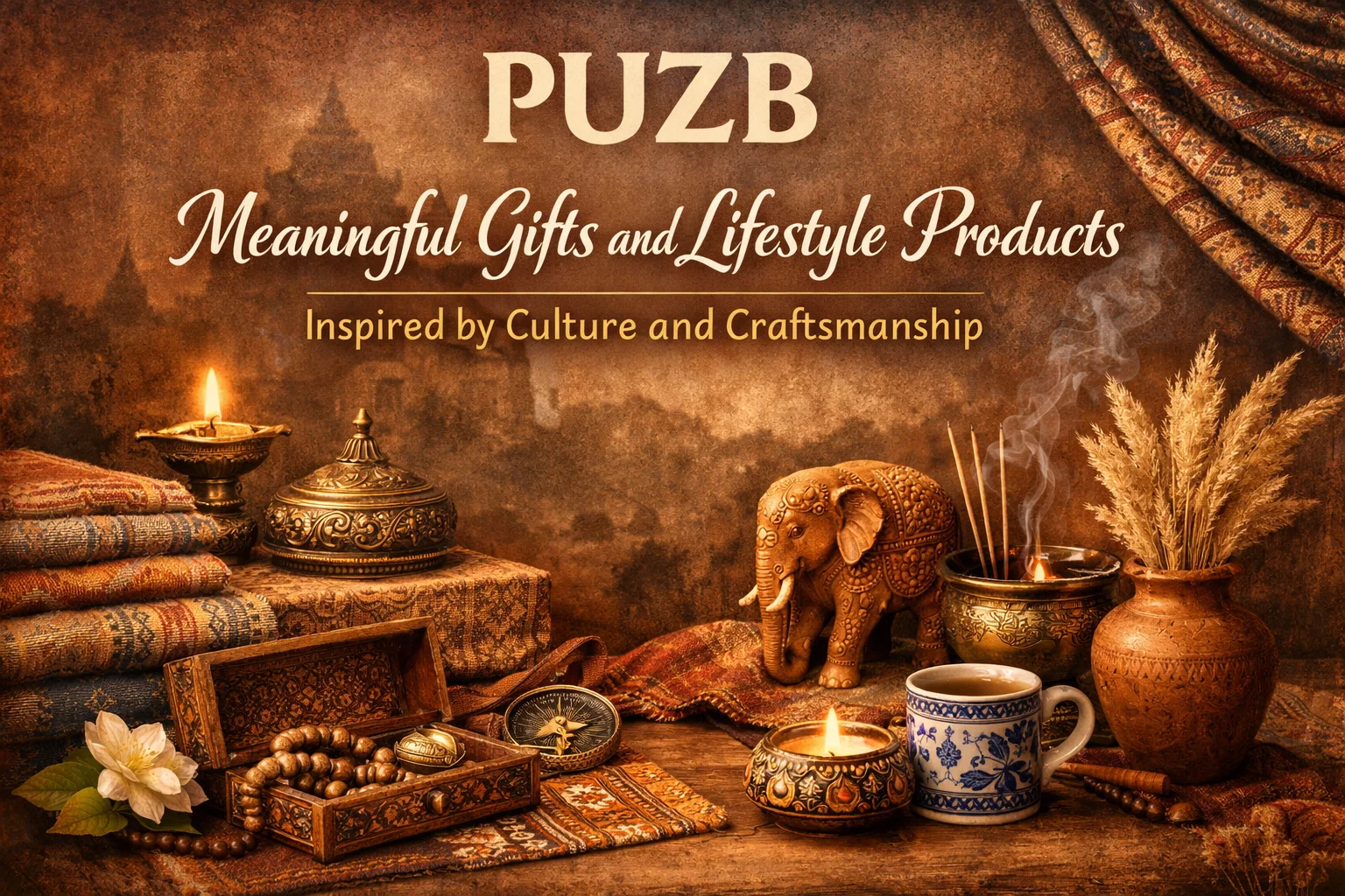 PUZB: Meaningful Gifts and Lifestyle Products Inspired by Culture and Craftsmanship PUZB：文化工艺灵感的有意义礼品与生活用品